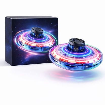 The Ultimate LED Flying Spinner :Magic Boomerang Drone(Rechargeable)
